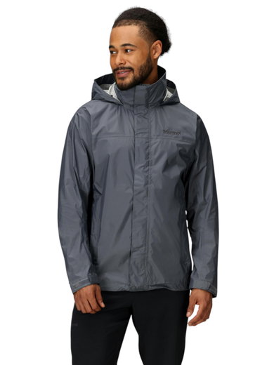 Marmot Wanderjacke-/Regenjacke PreCip Eco (wasserdicht, atmungsaktiv, PFC-frei) 2025 grau Herren