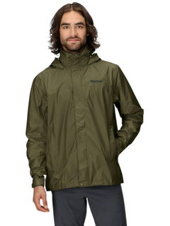 Marmot Hiking Jacket/Rain Jacket PreCip Eco (waterproof, breathable, PFC-free) 2025 green men's