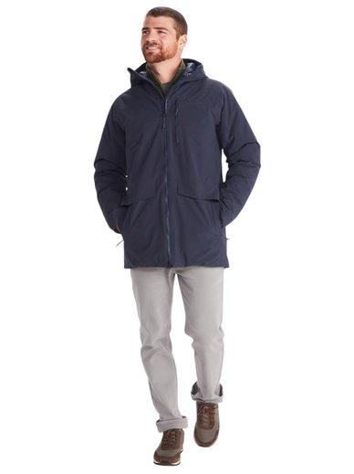 Marmot Winterjacke Oslo Gore-Tex (wasserdicht, wärmend dank Daunenfüllung) navyblau Herren