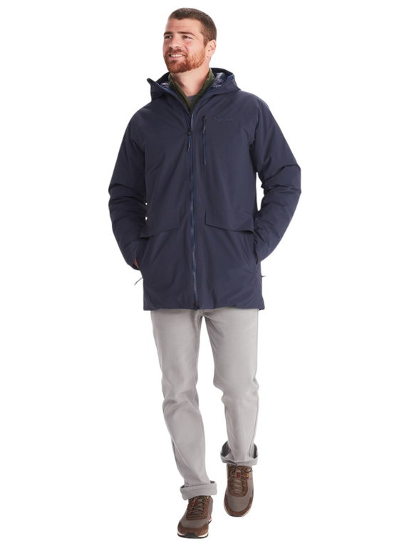Marmot Winterjacke Oslo Gore-Tex (wasserdicht, wärmend dank Daunenfüllung) navyblau Herren