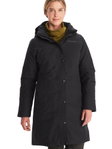 Marmot Wintermantel Chelsea Coat (leicht, atmungsaktiv, wasserdicht) schwarz Damen