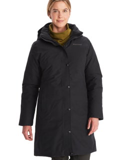 Marmot Winter Coat Chelsea Coat (lightweight, breathable, waterproof) black Women
