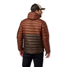 Marmot Winter Down Jacket Highlander Hoody Dark Brown Men's