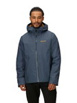 Marmot Wanderjacke-/Regenjacke Minimalist Pertex 3in1 (Hardschell, wasserdicht) graublau/gelb Herren