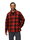 Marmot Ridgefield Sherpa Flannel Shirt Jacket (Cotton, warm) red/black men's