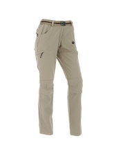 Maul Wandhose Trail Zipp Off (funktionelle Zip-Hose) lang beige Damen