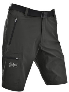 Maul Wanderhose Doldenhorn XT Bermuda (strapazierfähig, elastisch) kurz schwarz Herren