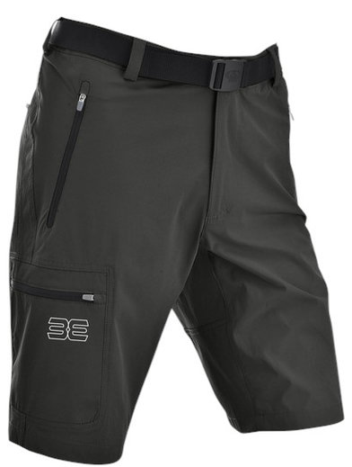 Maul Wanderhose Doldenhorn XT Bermuda (strapazierfähig, elastisch) kurz schwarz Herren