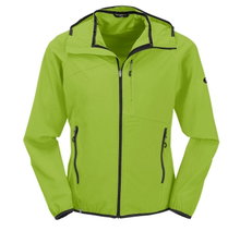 Maul Transition Jacket Alpelhorn - sporty lightweight stretch jacket with hood lime Men