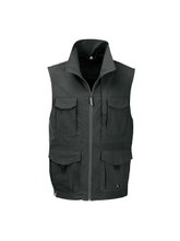 Maul Vest Grünten II - classic, water-repellent, breathable - black Men