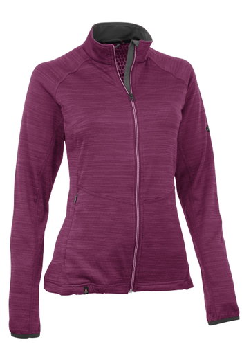Maul Fleece Jacket Montalin 3 XT-Hybrid (elastic, breathable, quick-drying) purple Women