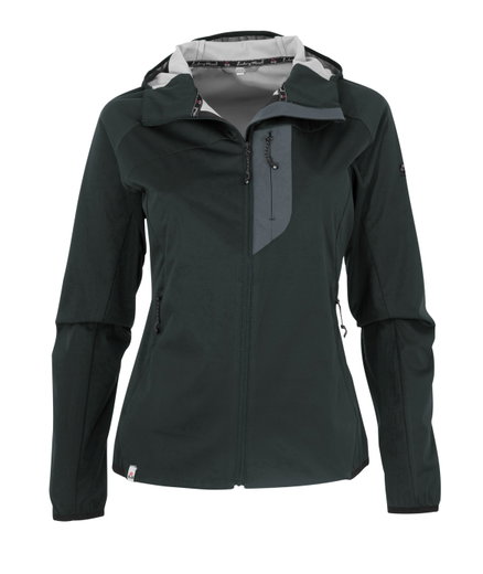 Maul Softshelljacke Wildbarren 3.0 (wind- und wasserdicht) schwarz Damen