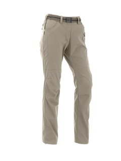 Maul Trekkinghose Rennsteig II elastic (UV-Schutz) lang beigebraun Damen