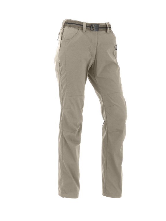Maul Trekkinghose Rennsteig II elastic (UV-Schutz) lang beigebraun Damen