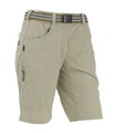Maul Wanderhose Rhön II kurz UV-Schutz beige Damen