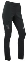 Maul Hiking Trousers Rubihorn Hybrid Trekking/Outdoor Elastic Long Black Women