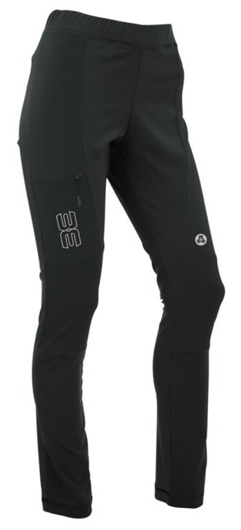 Maul Wanderhose Rubihorn Hybrid Trekking/Outdoor elastic lang schwarz Damen
