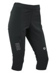 Maul Wanderhose 3/4 Capri Simssee Hybrid (elastisch, atmungsaktiv, schnelltrocknend) schwarz Damen
