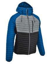 Maul Funktionsjacke Kaunertal REC (atmungsaktiv, wärmeisolierung, wasserabweisend) blau/grau/schwarz Herren