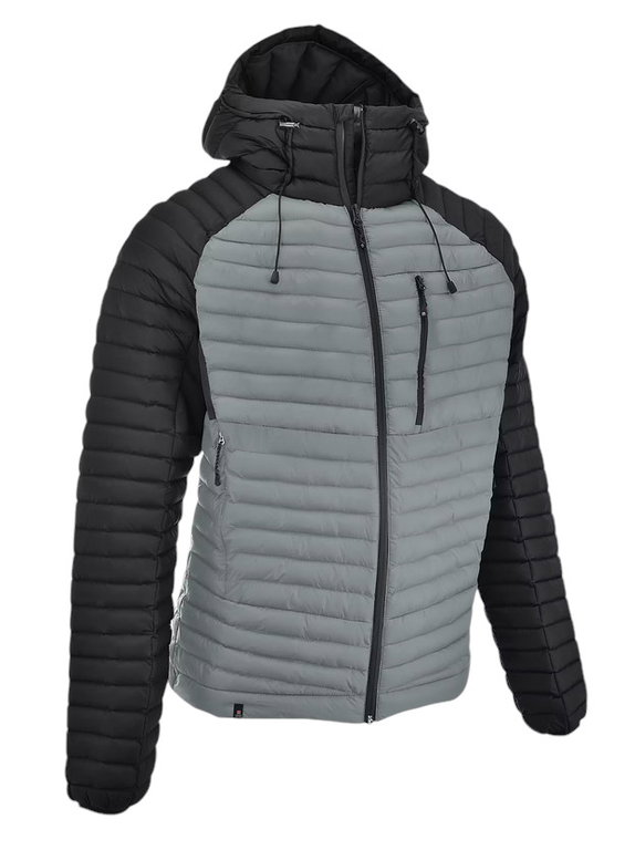 Maul Funktionsjacke Kaunertal REC (atmungsaktiv, wärmeisolierung, wasserabweisend) grau/schwarz Herren