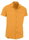 Maul Short Sleeve Shirt Lechnerkopf (Chest Pocket, Quick-Drying, Sporty Cut) Yellow Men