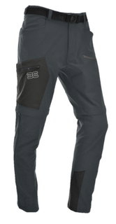 Maul Wander-Trekkinghose Eiger Ultra T-Zipp-Off (lange Hose und Bermudas in einem) darkgrau Herren