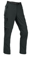 Maul Hiking-Trekking Pants Quebec XT T-Zipp-Off (long pants and Bermudas in one) black Men
