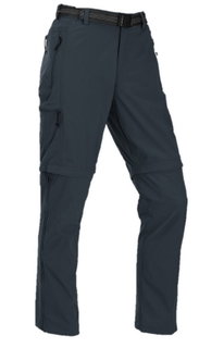 Maul Wander-Trekkinghose Quebec XT T-Zipp-Off (lange Hose und Bermudas in einem) dunkelblau Herren
