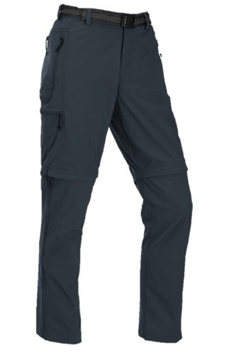 Maul Wander-Trekkinghose Quebec XT T-Zipp-Off (lange Hose und Bermudas in einem) dunkelblau Herren