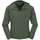 Maul Funktionsjacke Alpelhorn II - sportliche Stretchjacke mit Kapuze, atmungsaktiv, wasserabweisend - dark grün Herren