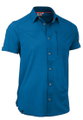 Maul Kurzarmhemd Veniv 4XT (elastisch, atmungsaktiv, sportlicher Schnitt) blau Herren