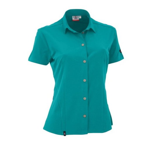 Maul Wanderbluse Vilsalpsee II Kurzarm - türkis Damen