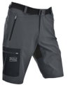 Maul Wanderhose Doldenhorn XT Bermuda (strapazierfähig, elastisch) kurz dunkelgrau/schwarz Herren