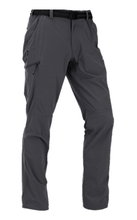Maul Wanderhose Greenstone XT (elastisch, strapazierfähig, atmungsaktiv) lang dunkelgrau Herren