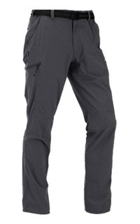 Maul Wanderhose Greenstone XT (elastisch, strapazierfähig, atmungsaktiv) lang dunkelgrau Herren