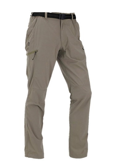 Maul Wanderhose Greenstone XT (elastisch, strapazierfähig, atmungsaktiv) lang beige/braun Herren