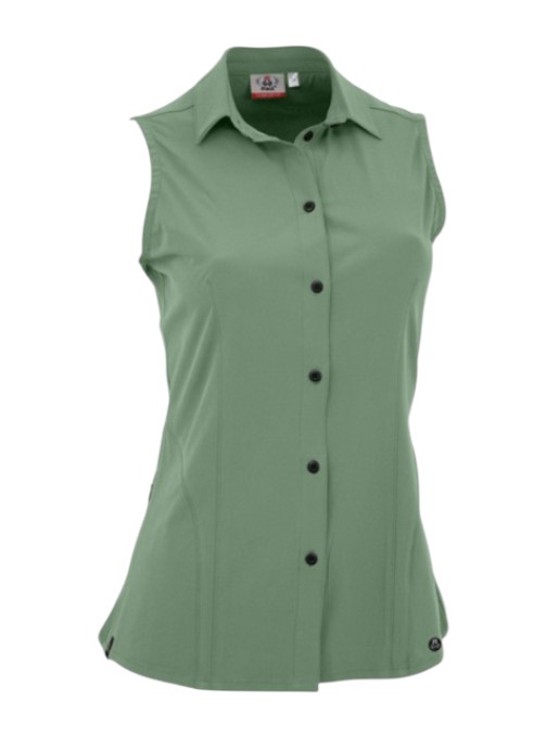Maul Wanderbluse Tank-Top Rofanspitze 3XT - hellgrün Damen
