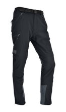 Maul Wander-Trekkinghose Eiger Alpin T-Zipp-Off 2in1 (lange Hose und Bermudas in einem) schwarz/grau Herren