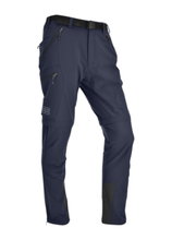 Maul Wander-Trekkinghose Eiger Alpin T-Zipp-Off 2in1 (lange Hose und Bermudas in einem) navyblau Herren