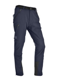 Maul Wander-Trekkinghose Eiger Alpin T-Zipp-Off 2in1 (lange Hose und Bermudas in einem) navyblau Herren