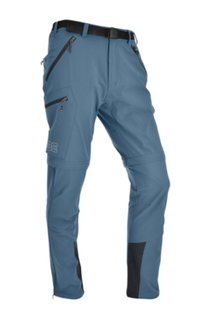 Maul Wander-Trekkinghose Eiger Alpin T-Zipp-Off 2in1 (lange Hose und Bermudas in einem) hellblau Herren