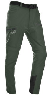 Maul Wander-Trekkinghose Eiger Ultra T-Zipp-Off (lange Hose und Bermudas in einem) dunkelgrau Herren
