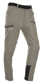 Maul Wander-Trekkinghose Eiger Ultra T-Zipp-Off (lange Hose und Bermudas in einem) beigebraun Herren