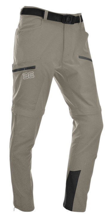 Maul Wander-Trekkinghose Eiger Ultra T-Zipp-Off (lange Hose und Bermudas in einem) beigebraun Herren