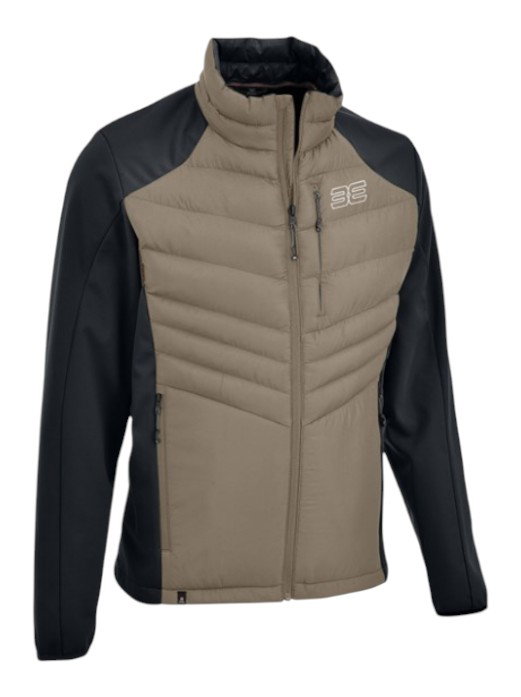 Maul Hybrid-Thermojacke Sudleskopf Ultra (wärmeisolierung, atmungsaktiv) beige/schwarz Herren