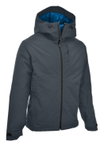 Maul Trekking Hiking Jacket Terrak MTX 10.0 Megatex (waterproof, windproof, breathable) dark grey/blue men's