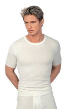 Medima Underwear T-shirt (Angora and Wool) white Men (Size S-L)