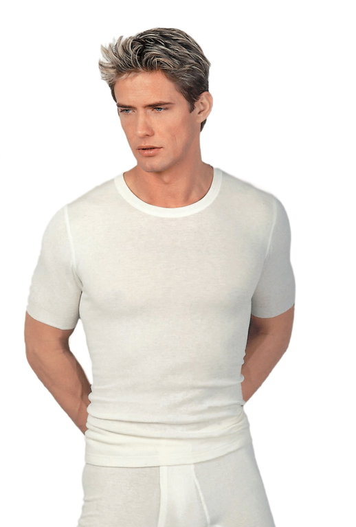 Medima Unterwäsche Tshirt (Angora und Wolle) weiss Herren (Gr. XL-XXL)