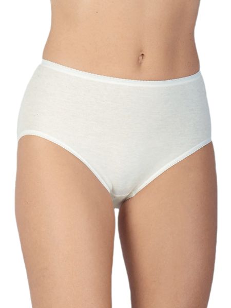 Medima Unterwäsche Taillenslip (Angora und Wolle) weiss Damen (Gr. S-L)