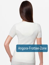 Medima Bielizna termiczna Shirt (z angorowym frotte) Krótki rękaw biały Damski (Rozm. S-L)